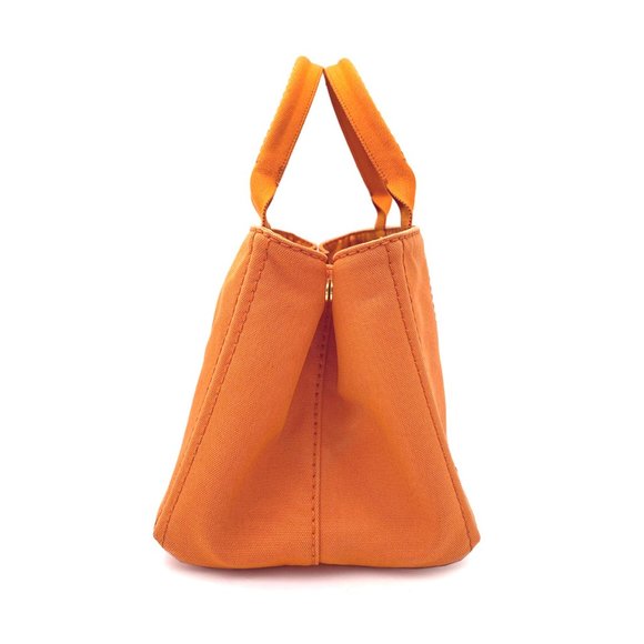 Prada Canapa MM - Orange - Picture 7 of 16
